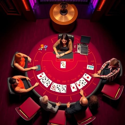 မြန်မာ Live Casino ဒိုင်ဘုတ်နှင့် ကစားသမား